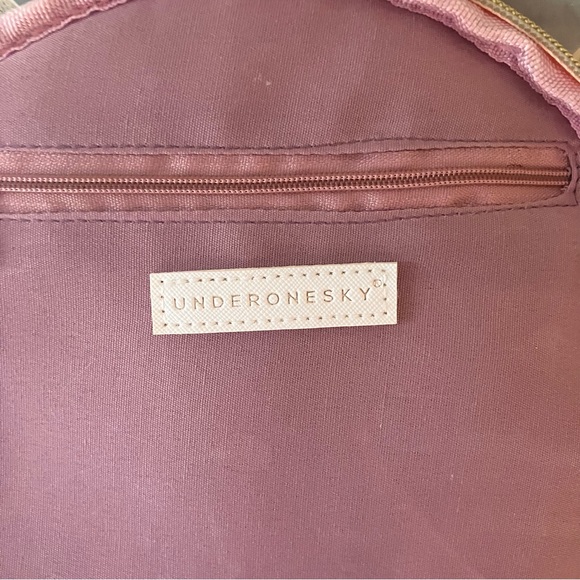 Under One Sky Floral Pastel Women's Makeup Cosmetic Bag - Picture 8 of 8